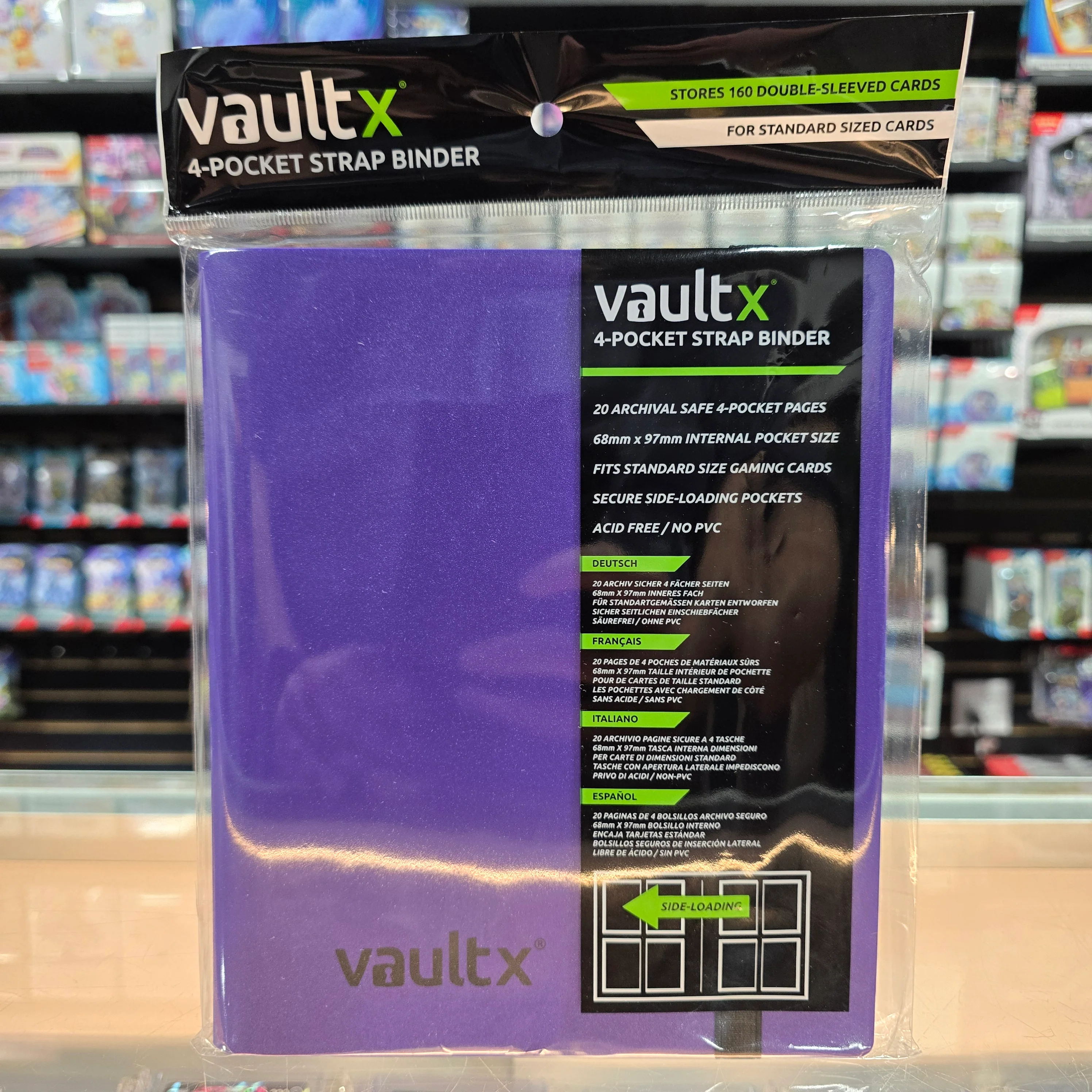 Vault X: 4-Pocket Binder (Purple) - Image 4