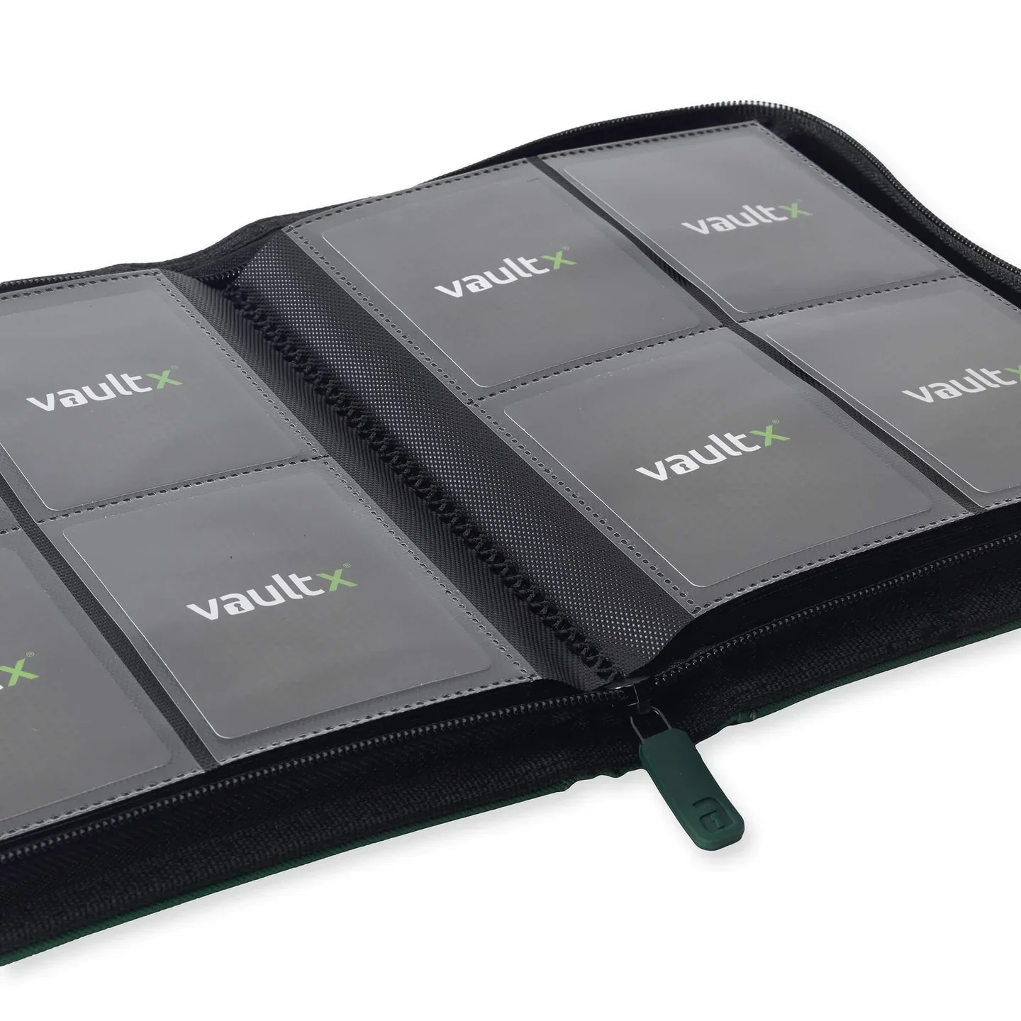 Vault X: 4-Pocket Zip Binder (Forest Green) - Image 3
