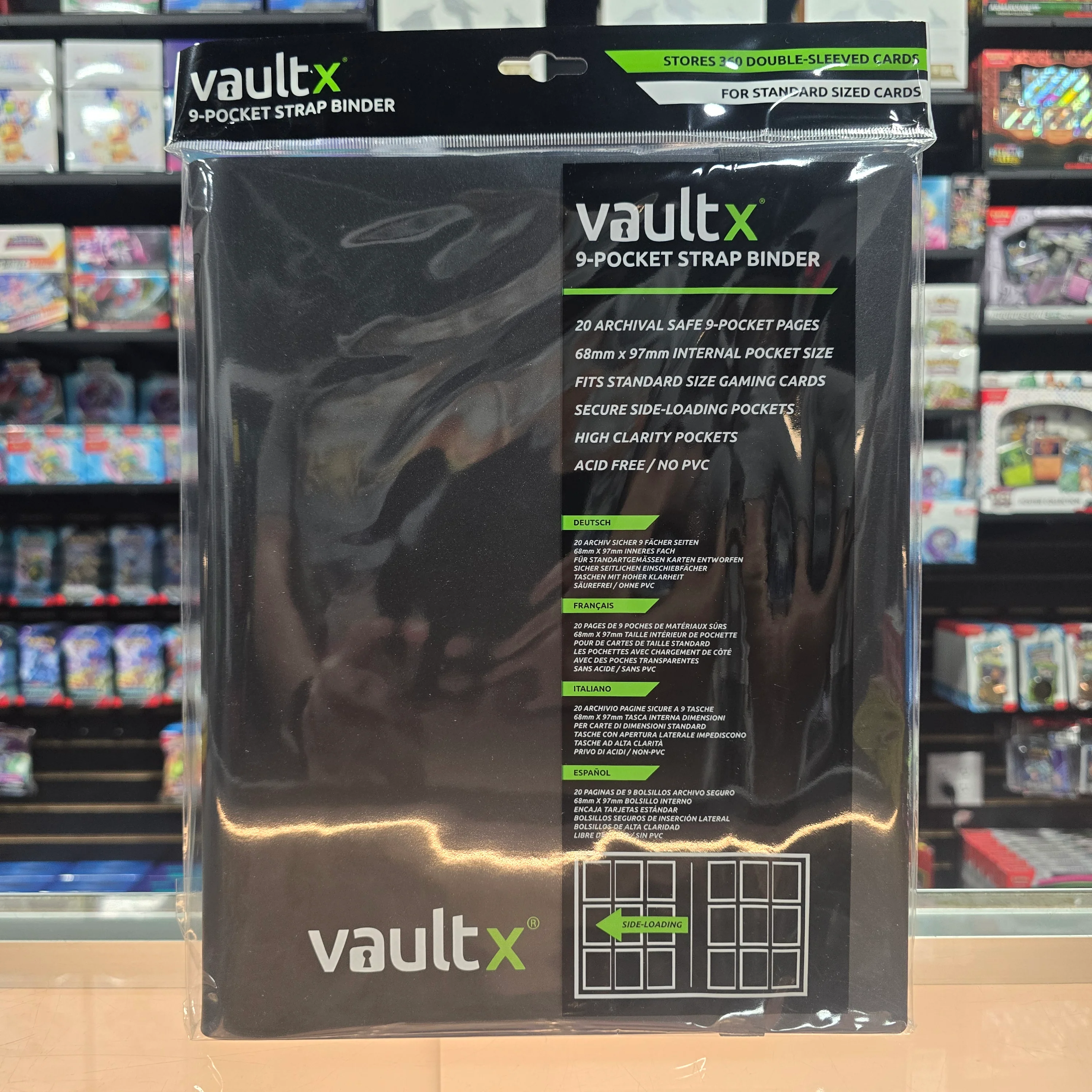 Vault X: 9-Pocket Binder (Black) - Image 4