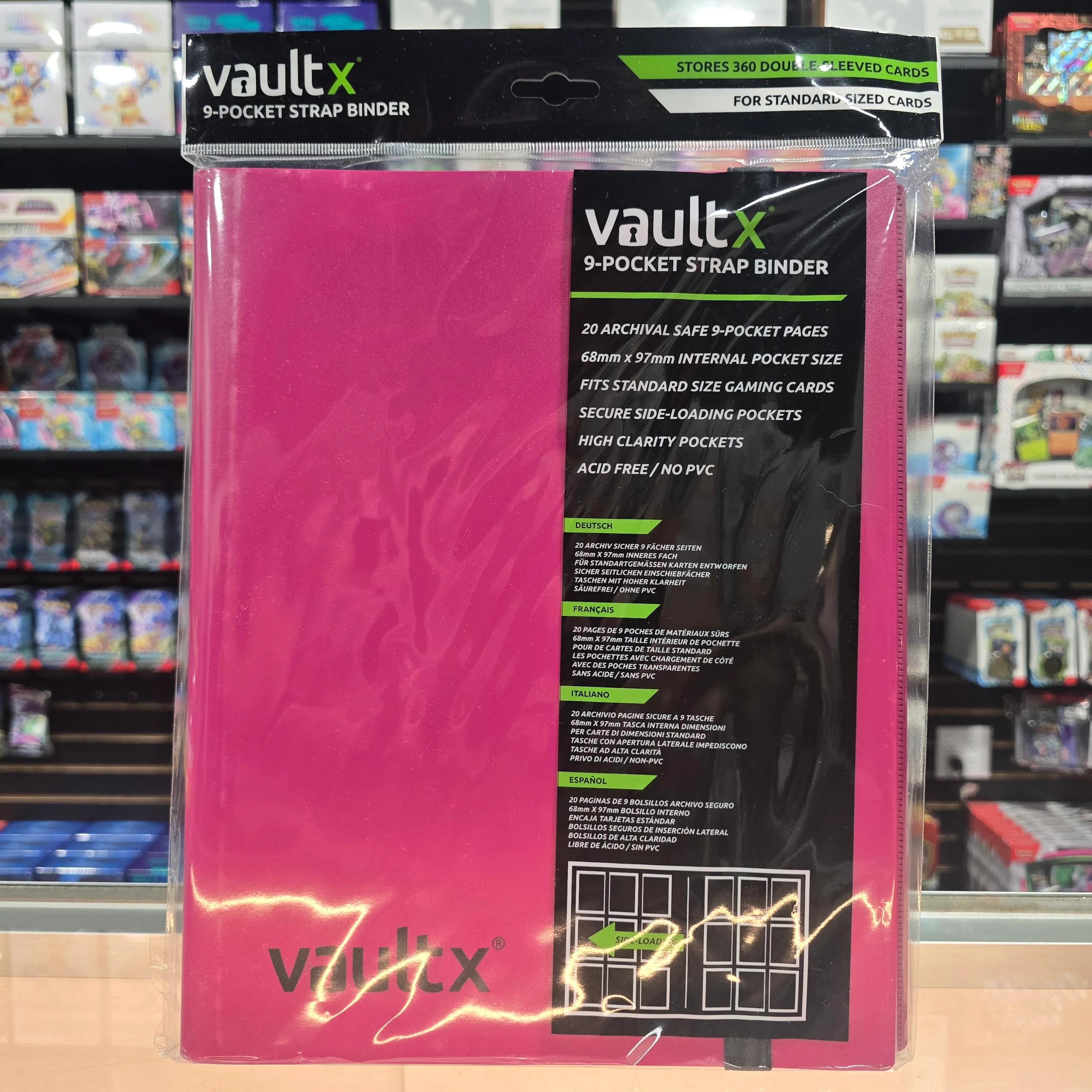 Vault X: 9-Pocket Binder (Pink) - Image 4