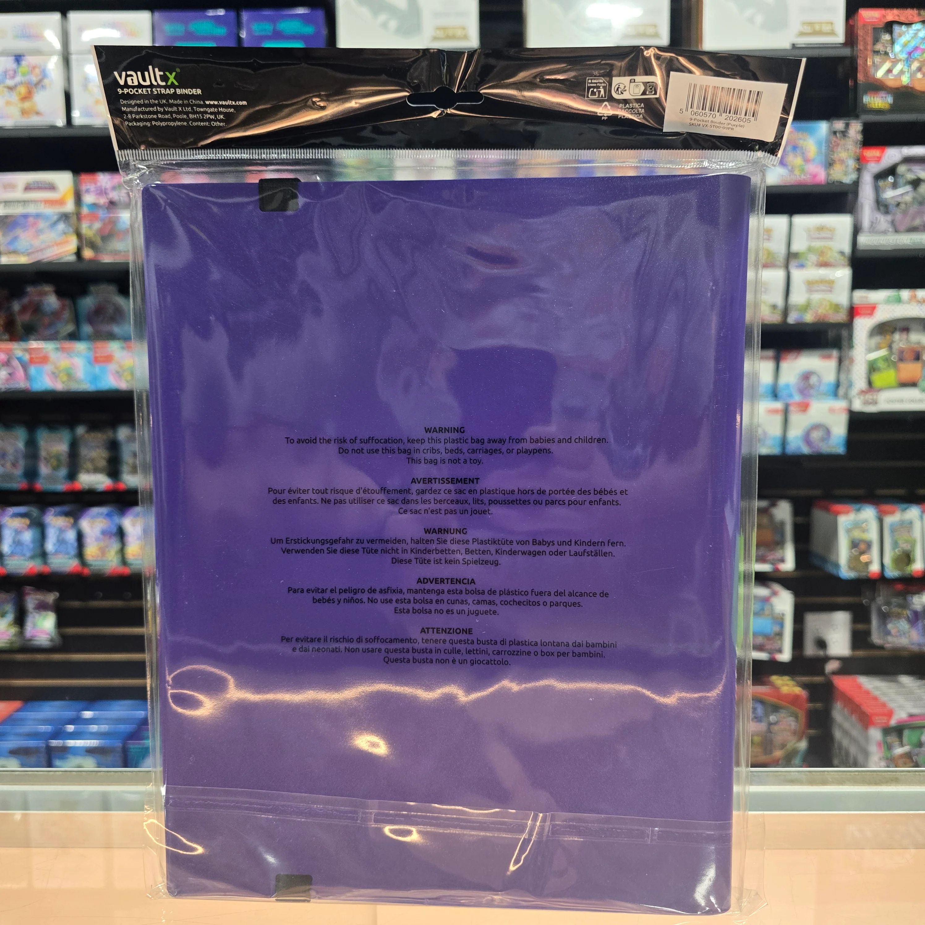 Vault X: 9-Pocket Binder (Purple) - Image 5