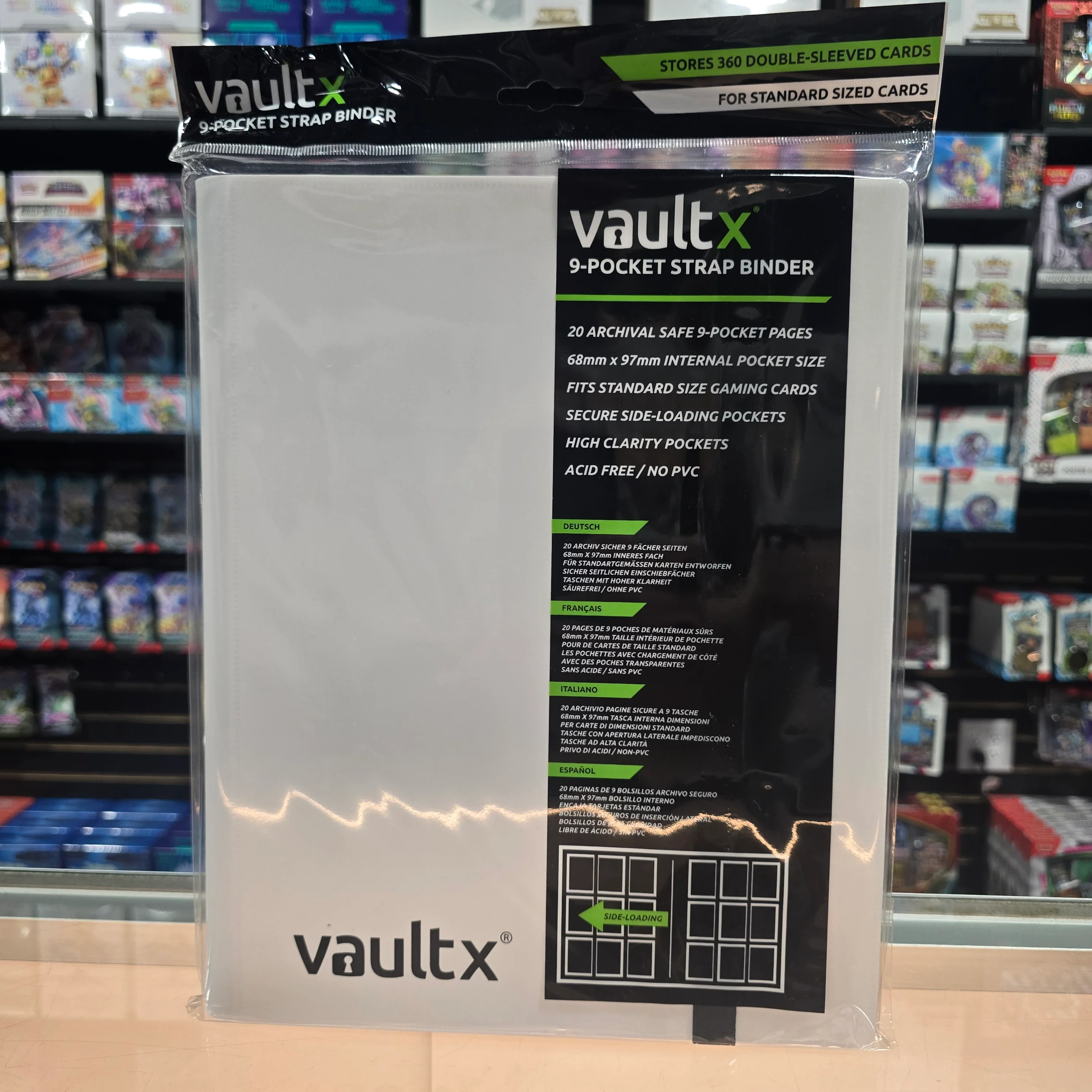 Vault X: 9-Pocket Binder (White) - Image 4