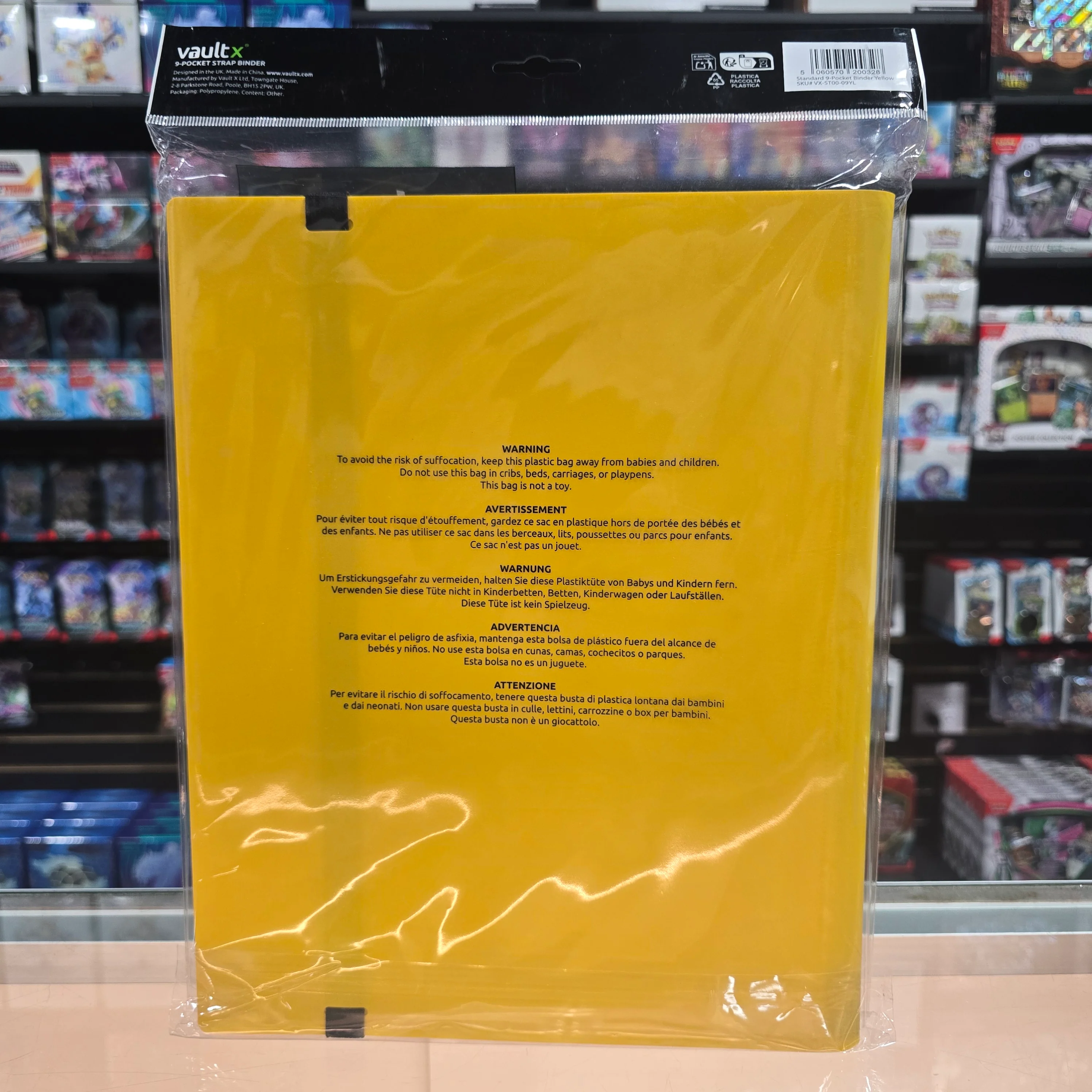 Vault X: 9-Pocket Binder (Yellow) - Image 5