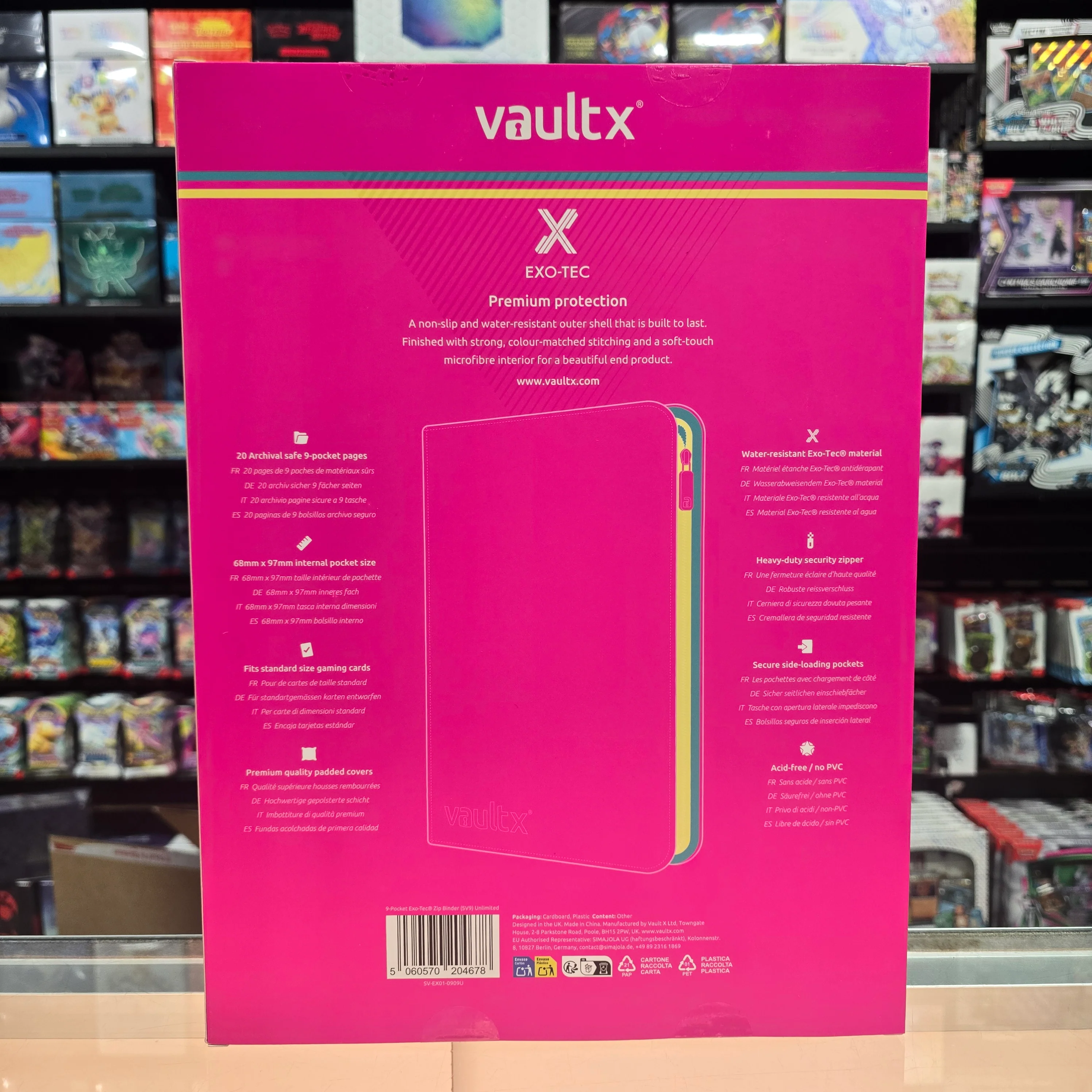 Vault X: 9-Pocket Zip Binder (SV9) - Image 5