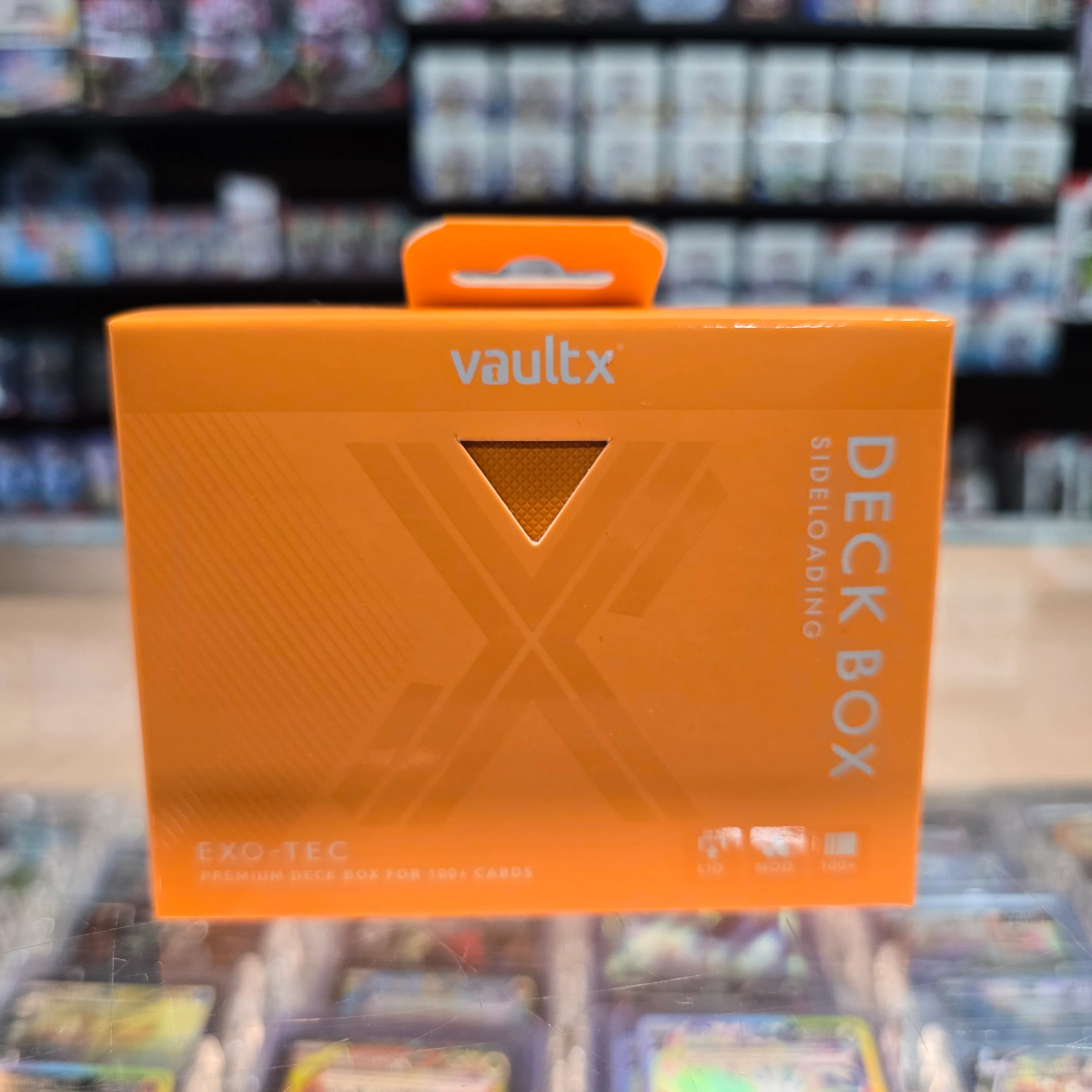 Vault X: Sideloading Deck Box 100+ CT (Neon Orange) - Image 4