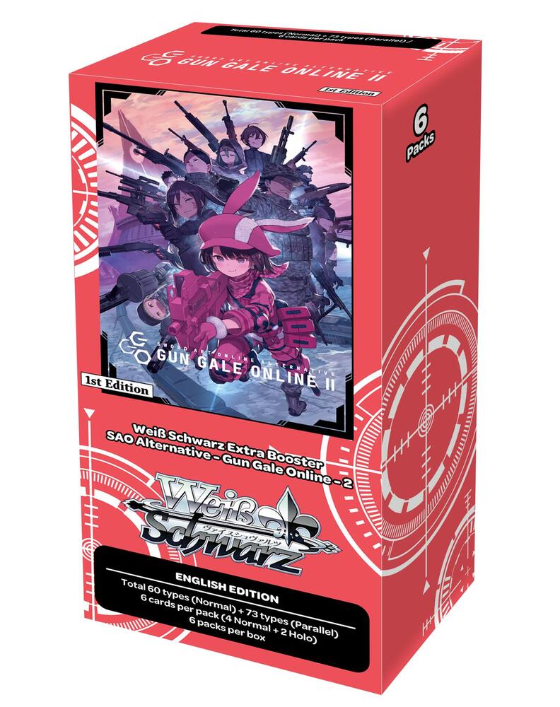 Weiss Schwarz: Sword Art Online Alternative: Gun Gale Online II - Booster Box - Image 3