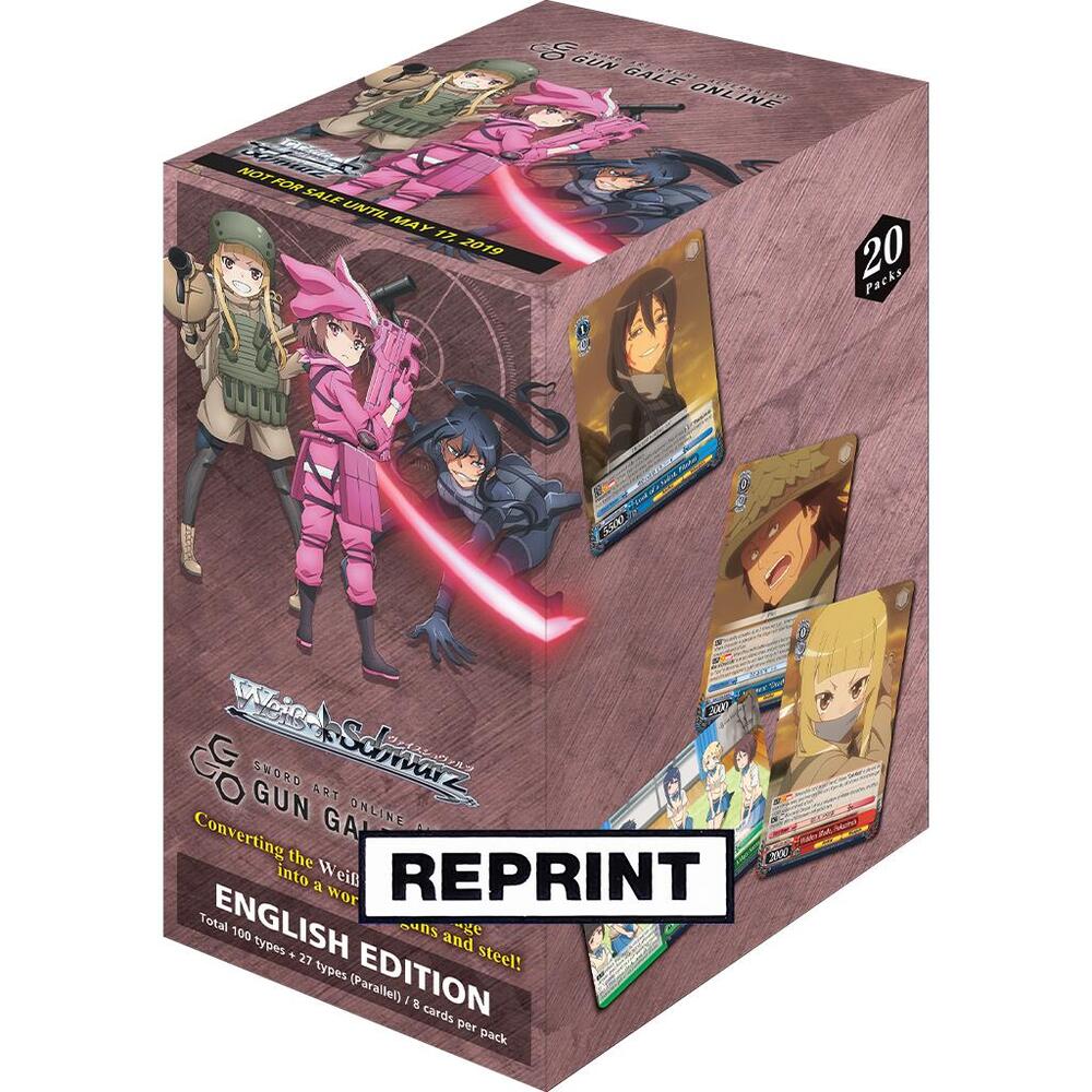 Weiss Schwarz: Sword Art Online Alternative: Gun Gale Online (Reprint) - Booster Box - Image 5