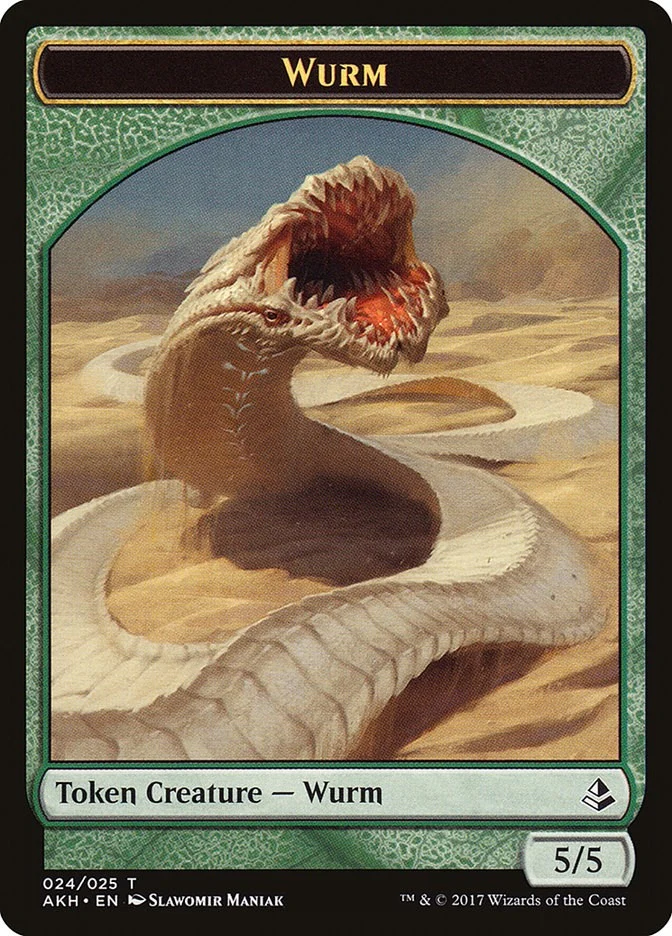 Wurm Token (24) (AKH)
