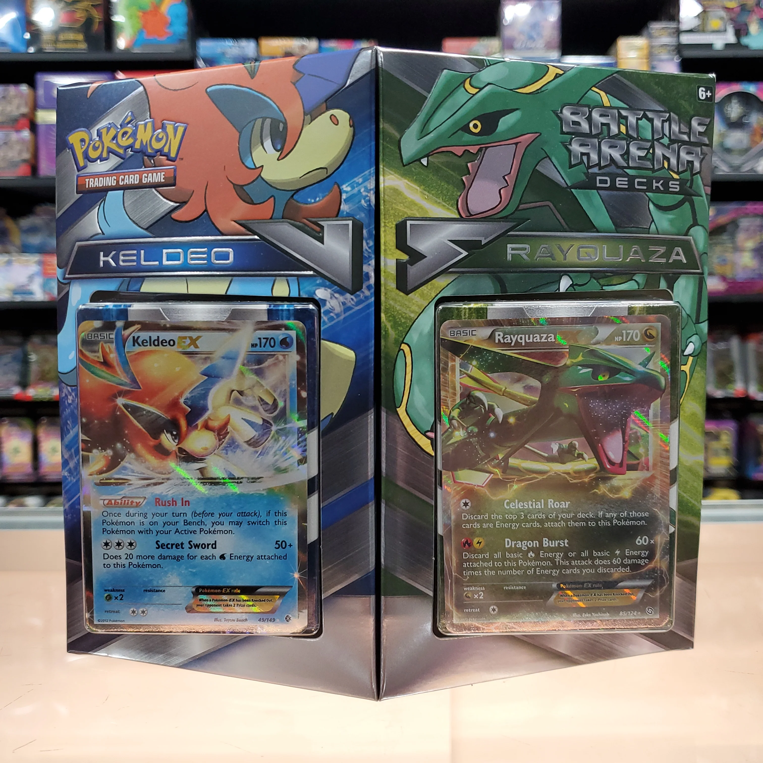 Pokémon TCG: Battle Arena Decks (Rayquaza vs. Keldeo)