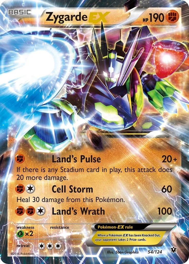 Zygarde EX (54/124) (FCO)